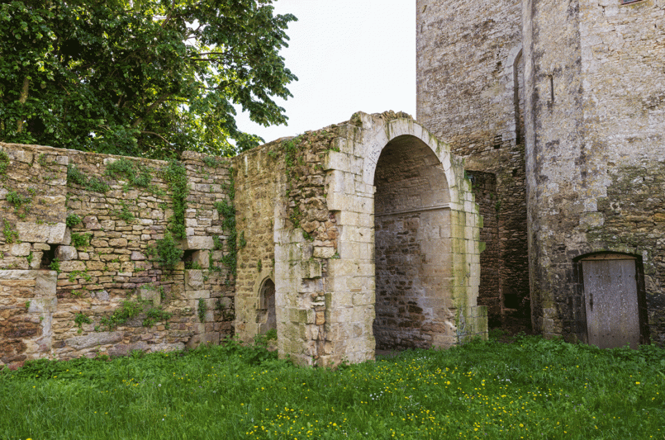 Restauration abords donjon Bazoges en Paredsx635